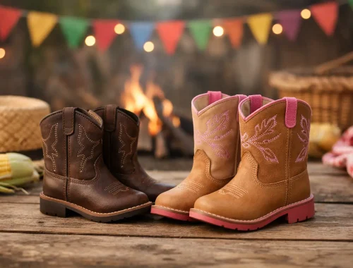Bota infantil para festa junina: como escolher