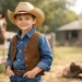 Moda country infantil masculina sem exagero