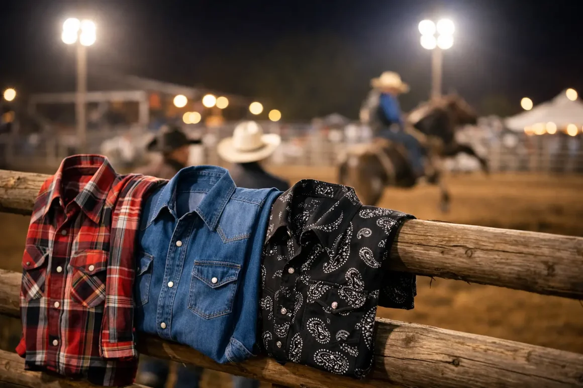7 melhores camisas para o rodeio noturno
