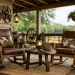 Decoração country para varanda com identidade