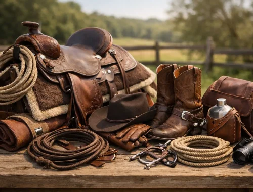 Exemplo de kit para cavalgada completo