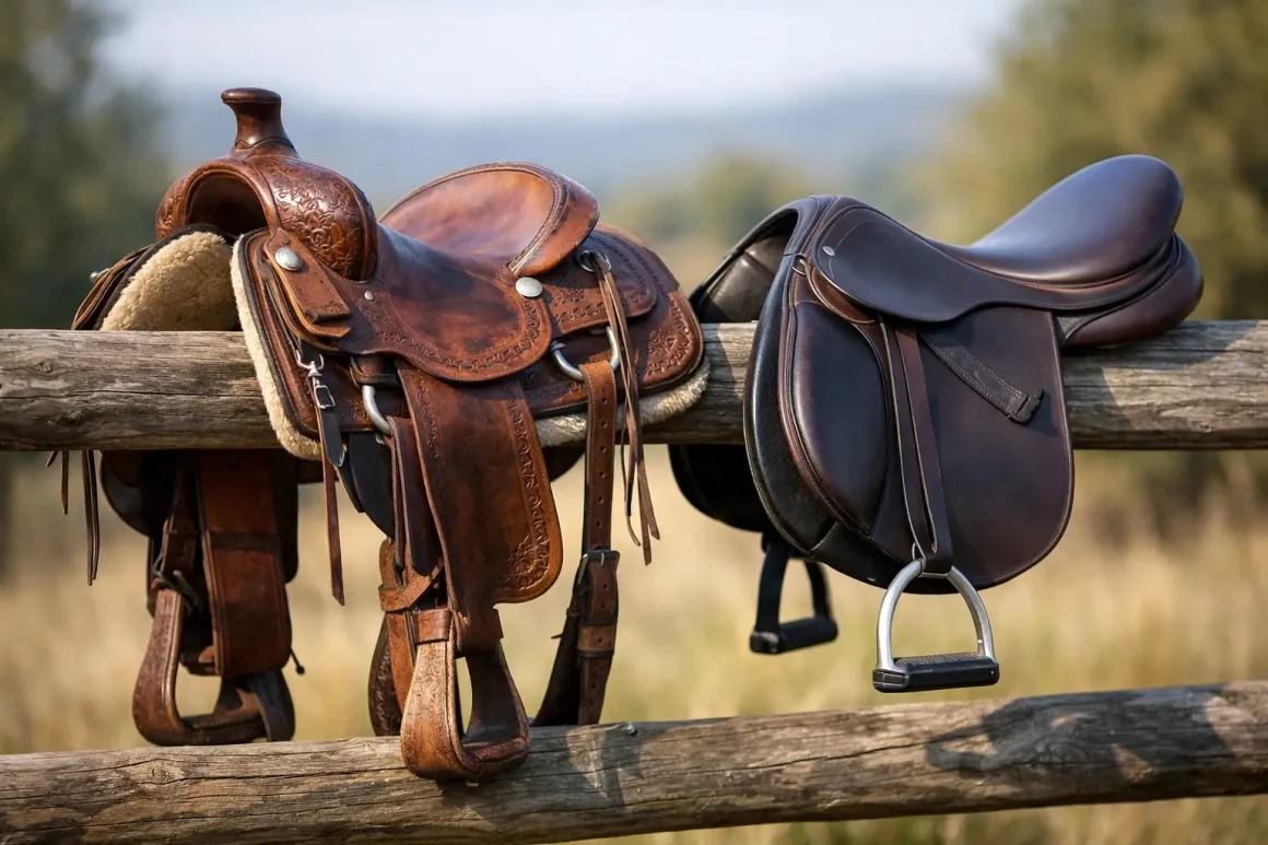 Sela western vs sela de passeio: qual escolher?