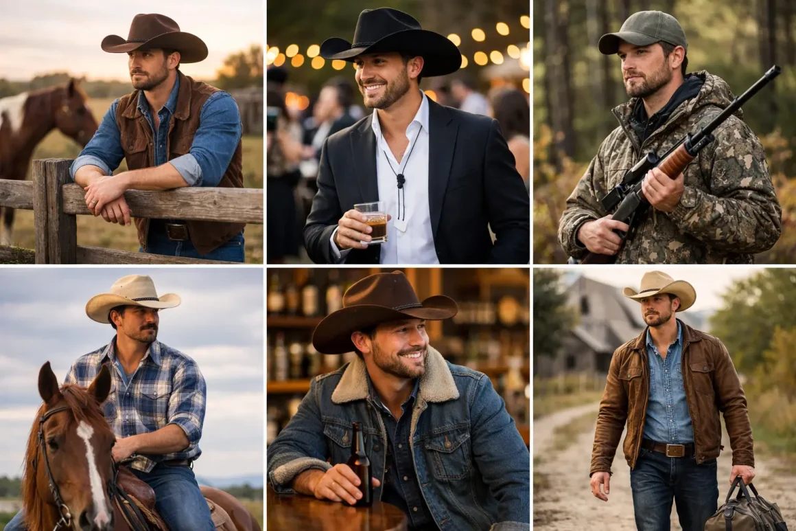 6 looks masculinos country para cada ocasião