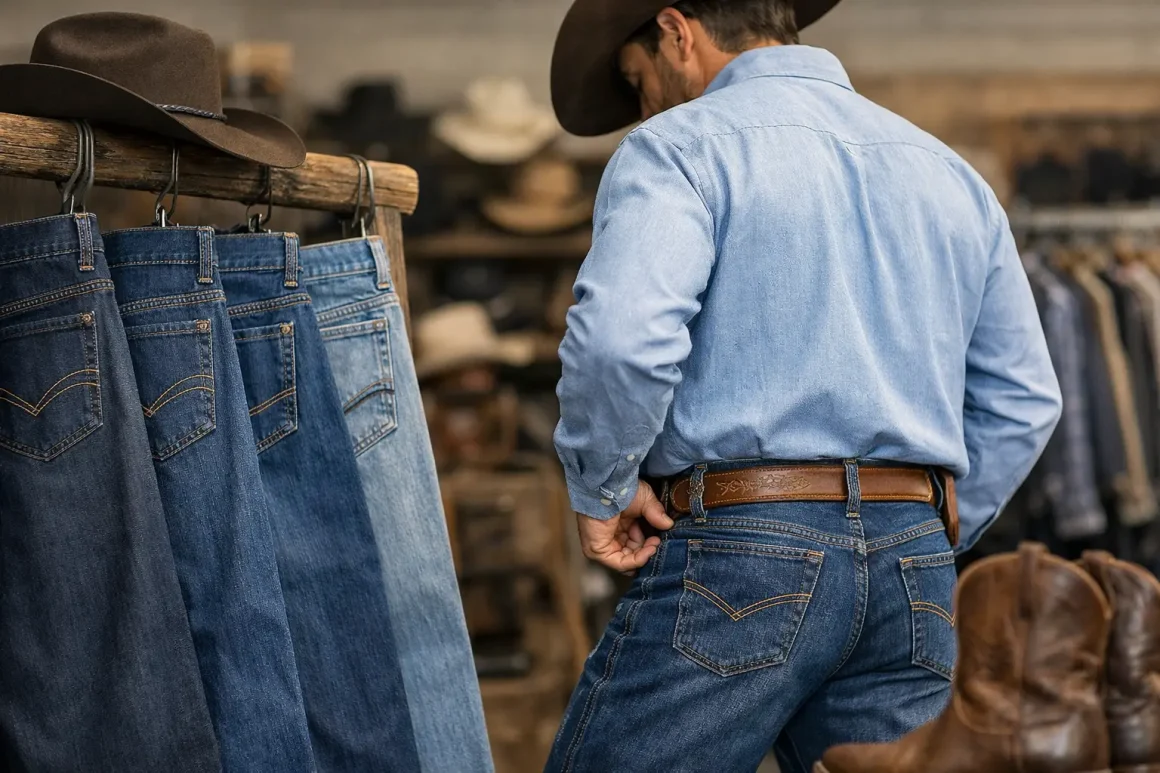 Como escolher jeans country masculino certo