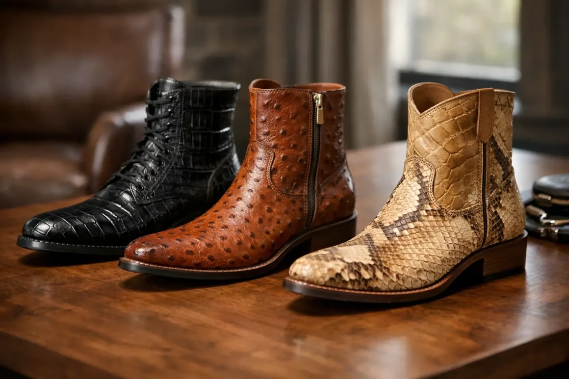 Melhores Botas Exóticas Masculinas para Escolher