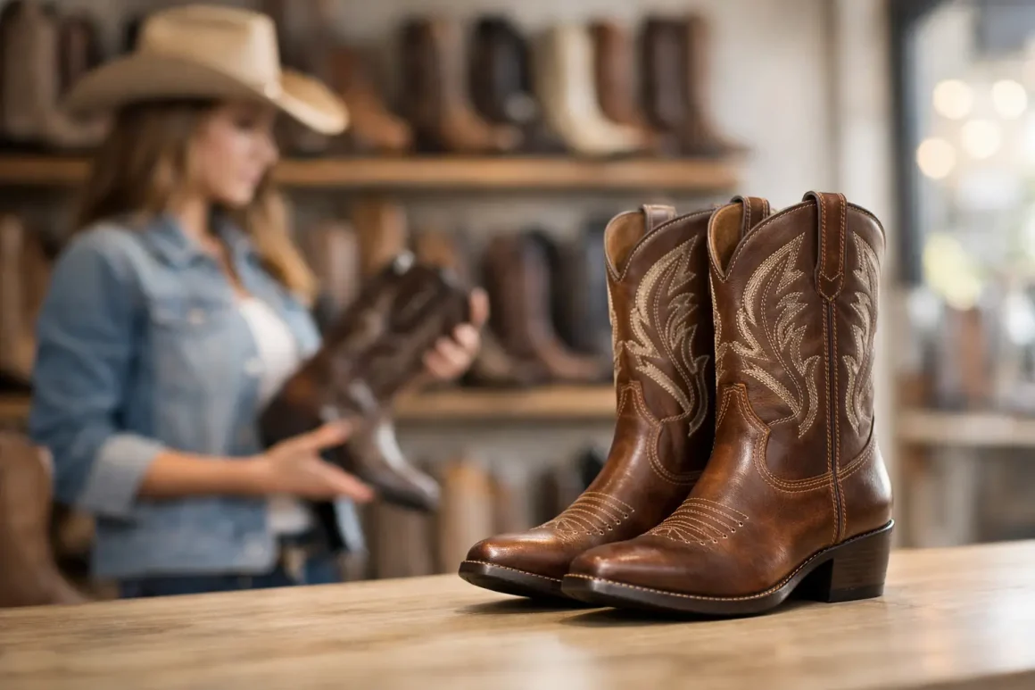 Onde comprar bota texana feminina com confiança?