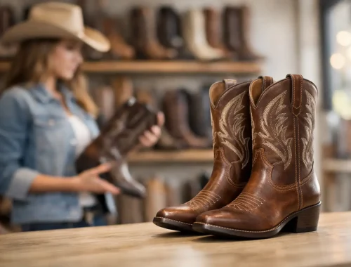 Onde comprar bota texana feminina com confiança?