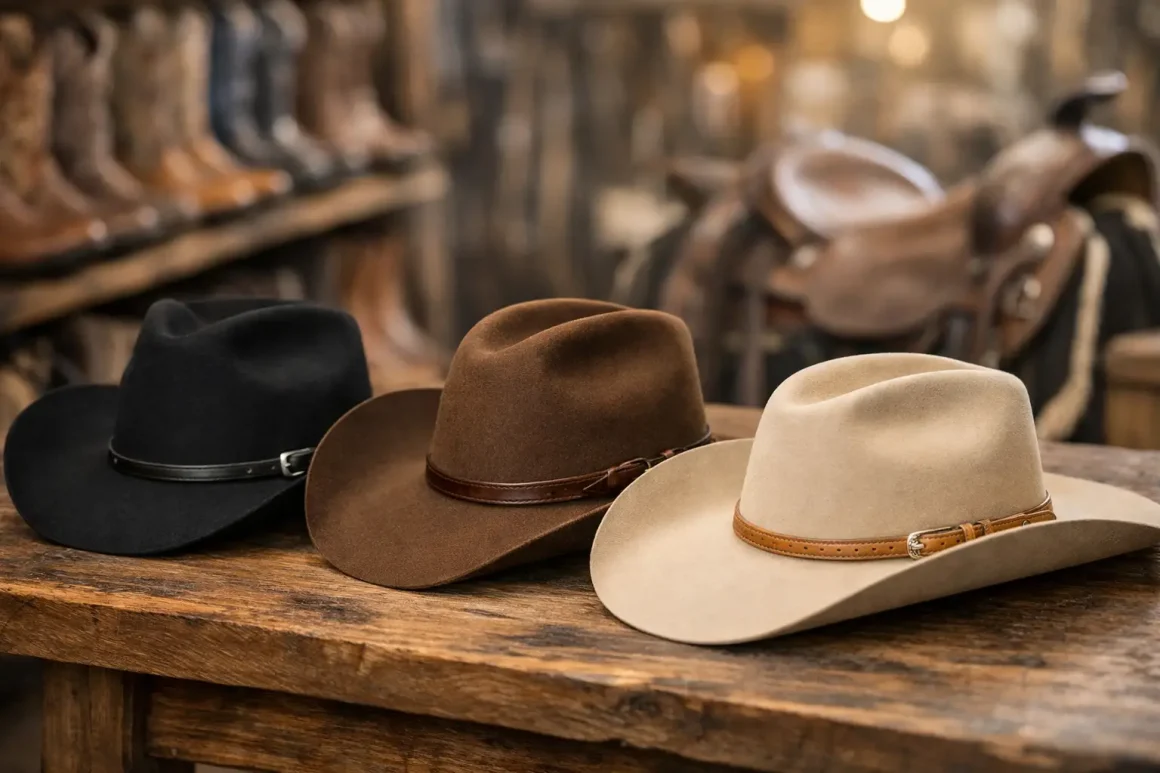 Onde comprar chapéu country de feltro no Brasil