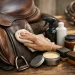 Produtos para limpar sela e conservar o couro