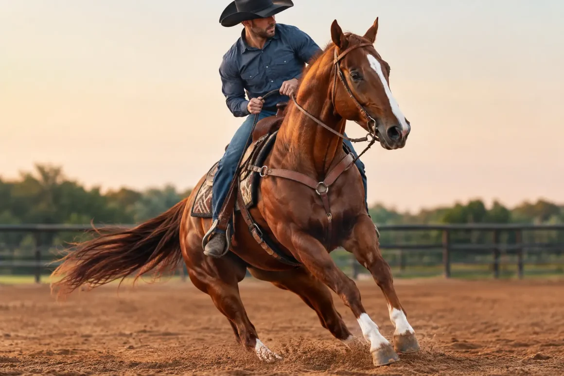 Cavalo Quarto de Milha: força para a arena
