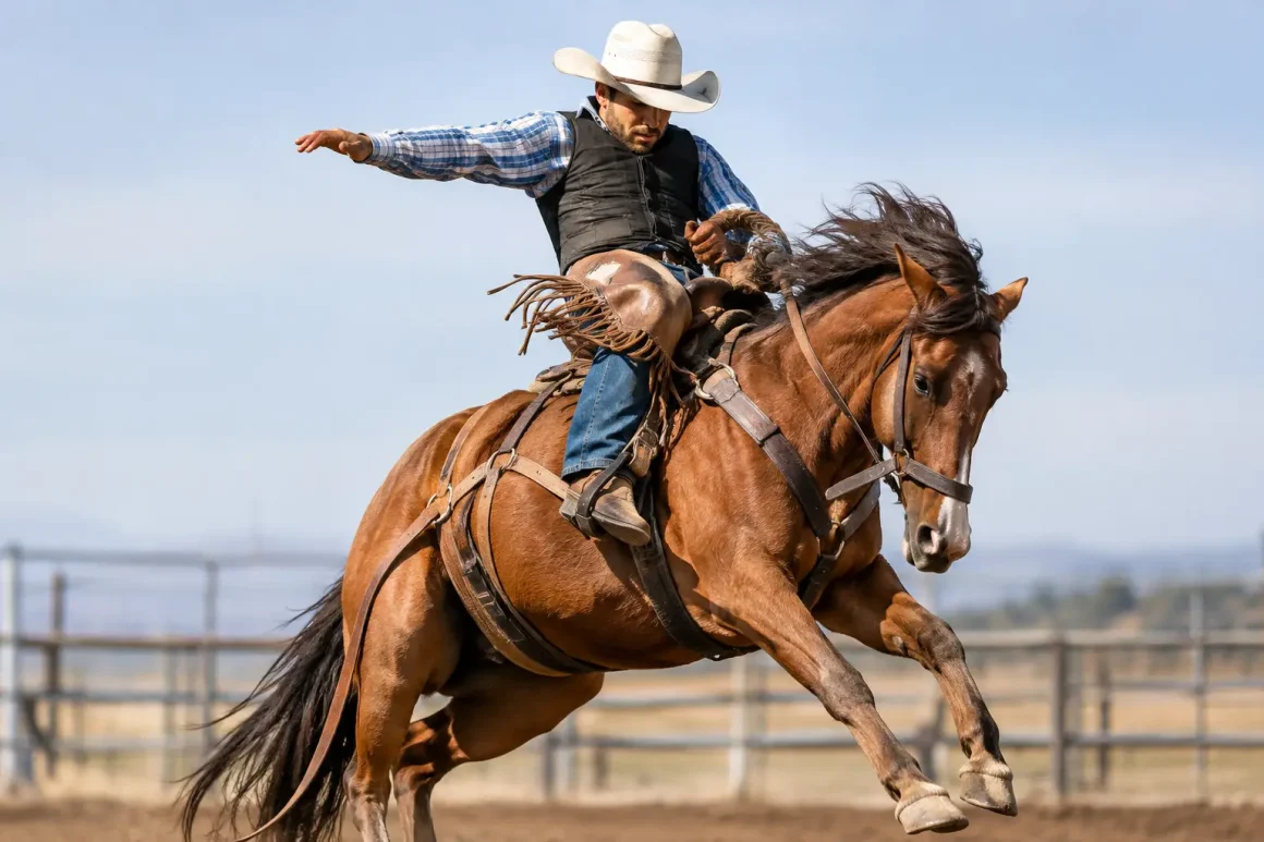 Rodeio em cavalos com técnica e segurança