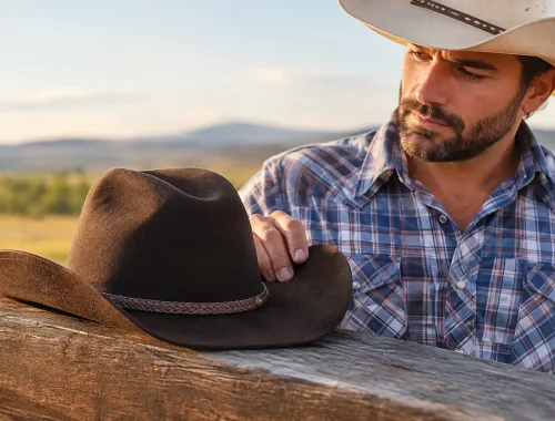 Como escolher um chapéu de pelo country